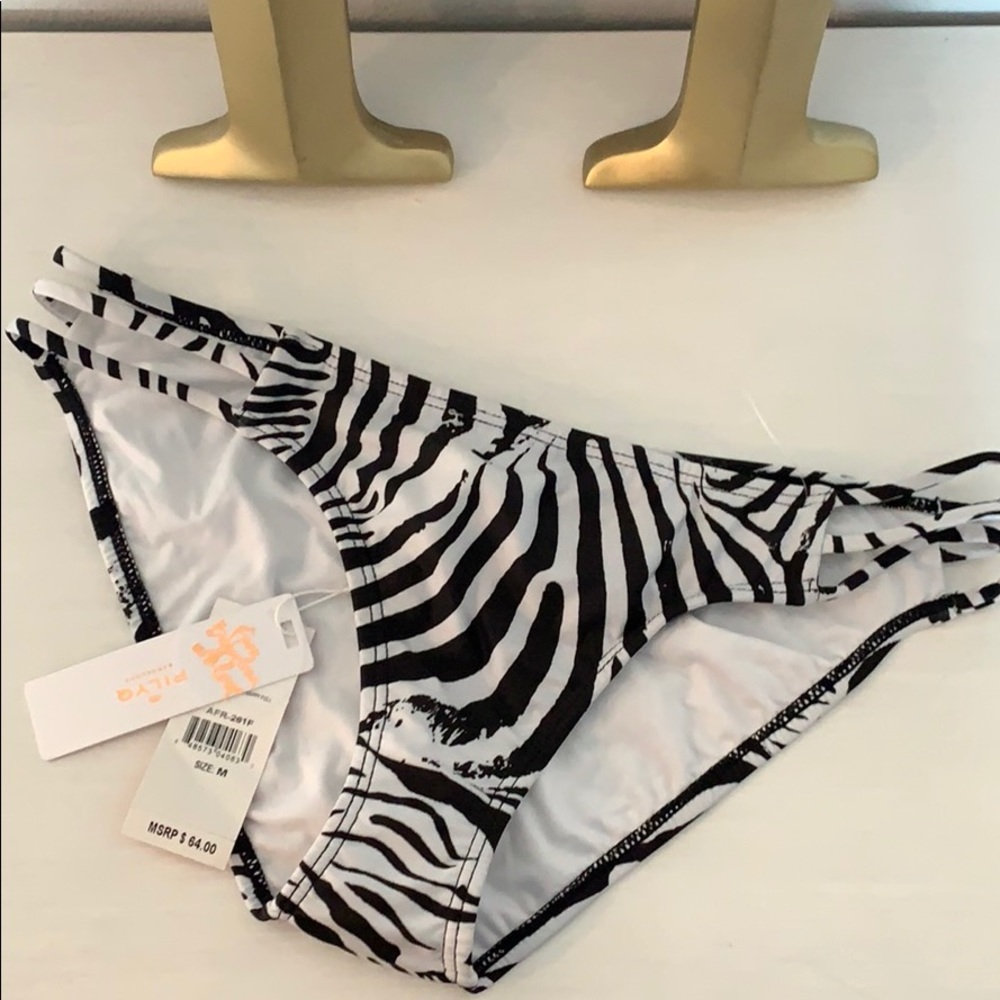 NWT‎ PILYQ African Rays Strappy Bikini Bottoms